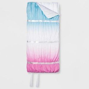 Girl's Sleeping Bag Teal and Pink